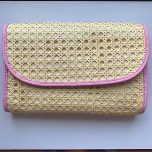 Vineyard Vines for the 146th Kentucky Derby envelope cane clutch